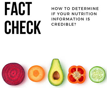 how to verify nutrition information