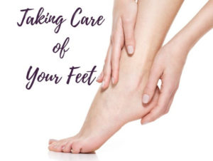 care of feet diabetes